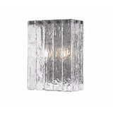 Glacier 2 Light Wall Sconce 12 Inch Tall and 9.5 Inch Wide by Z-Lite - 1943-2S