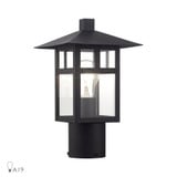 Crestlake 1 Light Medium Outdoor Post Top Lantern 11.75 x 7 In by Livex  - 21324