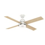 Daphne 4 Blade 9 Inch Ceiling Fan with Wall Control by Casablanca Fans - Daphne