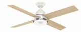 Daphne 4 Blade 9 Inch Ceiling Fan with Wall Control by Casablanca Fans - Daphne