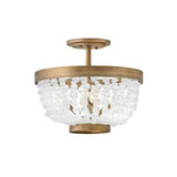 Dune 20W 4 LED 16 Inch Wide Semi Flush Mount by Fredrick Ramond - FR30203
