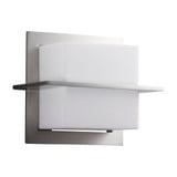 Metrix 8.2W 1 LED Wall Sconce 5.75 Inch Tall and 5.75 Inch Wide by Oxygen - 3-541