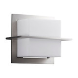Metrix 8.2W 1 LED Wall Sconce 5.75 Inch Tall and 5.75 Inch Wide by Oxygen - 3-541