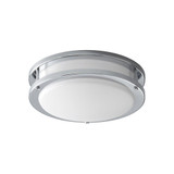 Oracle 8.2W 1 LED Flush Mount 3.5 Inch Tall and 10.5 Inch Wide by Oxygen - 3-618