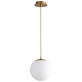 Luna 8.2W 1 LED Small Pendant by Oxygen - 3-672