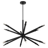 Ionis 27.6W 12 LED Pendant 22 Inch Tall and 42 Inch Wide by Oxygen - 3-878