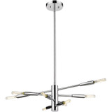 Ascension 8 Light Chandelier 8.5 x 16 Inches Wide by Z-Lite - 737-8