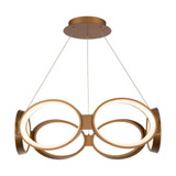 Wilkins Grove 44.6W 24 LED Chandelier 8 Inch Tall and 26.63 Inch Wide by BSH - 2471-BEL-1367909