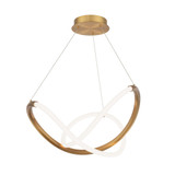 Priestlands Avenue 28.9W 24 LED Chandelier 13.38 Inch Tall and 23.63 Inch Wide by BSH - 2471-BEL-1367907