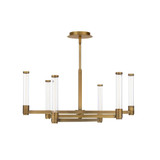 Franklin Woods 19.5W 27 LED Chandelier 12.63 Inch Tall and 27 Inch Wide by BSH - 2471-BEL-1367933