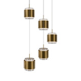 Exeter Buildings 50W 5 4CCT LED Pendant 5 Inch Tall and 17 Inch Wide by BSH - 2471-BEL-1374152