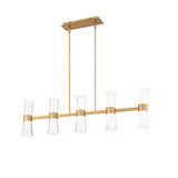 Trevor Manor 28W 5 4CCT LED Linear Pendant 35.88 Inch Length by BSH - 2471-BEL-1374161