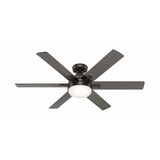 Hardaway 52 Inch Ceiling Fan with LED Light Kit and Remote by Hunter Fans - 1001011