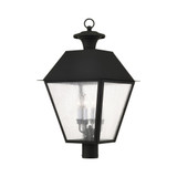 Mansfield 4 Light Outdoor Post Top Lantern 15 x 27.5 Inches by Livex  - 2173