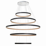 Verdura 1 Light Oversized 5 Tier Chandelier by Eurofase - 43901