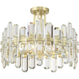 Bolton 4 Light 20.75 Inch Wide Flush Mount by Crystorama - BOL-8884