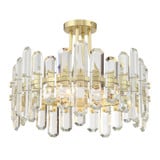 Bolton 4 Light 20.75 Inch Wide Flush Mount by Crystorama - BOL-8884