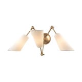 Buckingham 3 Light Wall Sconce 27 Inch Wide by Hudson Valley - 5300