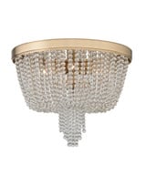 Royalton 4 Light 18.25 Inch Wide Flush Mount by Hudson Valley - 9008
