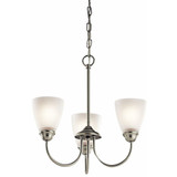 Jolie 3 Light Small Chandelier by Kichler - 43637