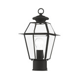 Westover 1 Light Outdoor Post Top Lantern 7.5 x 14 Inches by Livex  - 2182
