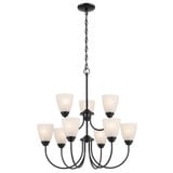 Jolie 9 Light Large 2 Tier Chandelier by Kichler - 43639