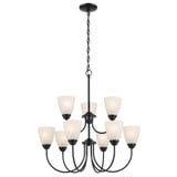 Jolie 9 Light Large 2 Tier Chandelier by Kichler - 43639