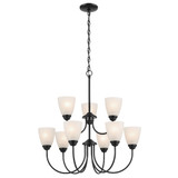 Jolie 9 Light Large 2 Tier Chandelier by Kichler - 43639