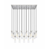 Beau 17 Light Linear Chandelier 12.75 x 18 Inches Wide by Z-Lite - 740P-17L