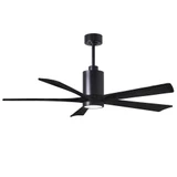 Patricia 5 5 Blade Ceiling Fan with Light Kit 60 Inch Wide by Matthews Fans - PA5-60