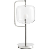 Isotope 7W 1 LED Table Lamp 8.75 Inches Wide by 18 Inches High by Cyan - 105518