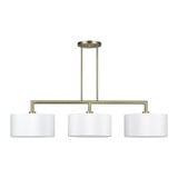 Meridian 3 Light Extra Large Linear Chandelier 18.25 Inch Tall by Livex - 45493