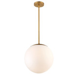 Apple Tree Poplars 14W 1 LED Light Medium Pendant by BSH - 2471-BEL-845929