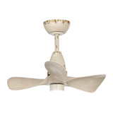 Kwang 3 Blade Ceiling Fan with Light Kit 28 Inch Wide by Parrot Uncle - F6263