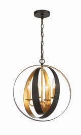 Park Lee Road 4 Light Small Chandelier by Bailey Street Home - 49-BEL-430210