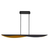 Pivot 1 Light LED Elegant Linear Chandelier by Oxygen - 3-408