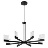 Gamma 5W 8 5CCT LED Chandelier 20 Inch Tall and 36 Inch Wide by Oxygen - 3-651