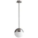 Mondo 10.1W 1 LED Light Medium Pendant 12 Inch Tall by Oxygen - 3-6902