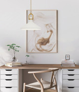 Carr Spur 1 Light Medium Pendant by Bailey Street Home - 93-BEL-1306179