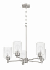 Lyndsey 5 Light Chandelier 28.75 Inch Tall and 24 Inch Wide by Craftmade - 60225