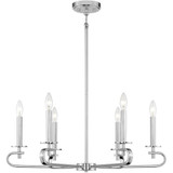 Torino 6 Light Large Chandelier by Savoy House - 1-2450-6