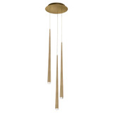 Cascade 3 LED Light Mini Round Chandelier by Modern Forms PD-41703R - PD-41703R