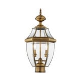 Monterey 2 Light Outdoor Post Top Lantern 10.5 x 21.5 Inches by Livex  - 2254