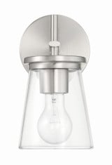 Connell 1 Light Wall Sconce 9.38 Inch Tall and 5 Inch Wide by Craftmade - 60401