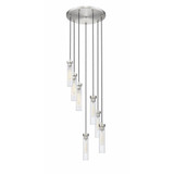 Beau 7 Light Chandelier 12.75 Inches Tall and 18 Inches Wide by Z-Lite - 740P-7R