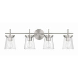 Connell 4 Light Bath Vanity 9.38 Inch Tall and 30.5 Inch Wide by Craftmade - 60404