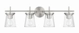 Connell 4 Light Bath Vanity 9.38 Inch Tall and 30.5 Inch Wide by Craftmade - 60404