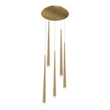 Cascade 5 LED Light Small Round Chandelier by Modern Forms PD-41705R - PD-41705R