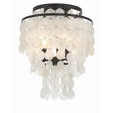 Brielle 3 Light 13 Inch Wide Flush Mount by Crystorama - BRI-3003