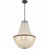Brielle 6 Light Small Chandelier by Crystorama - BRI-3006